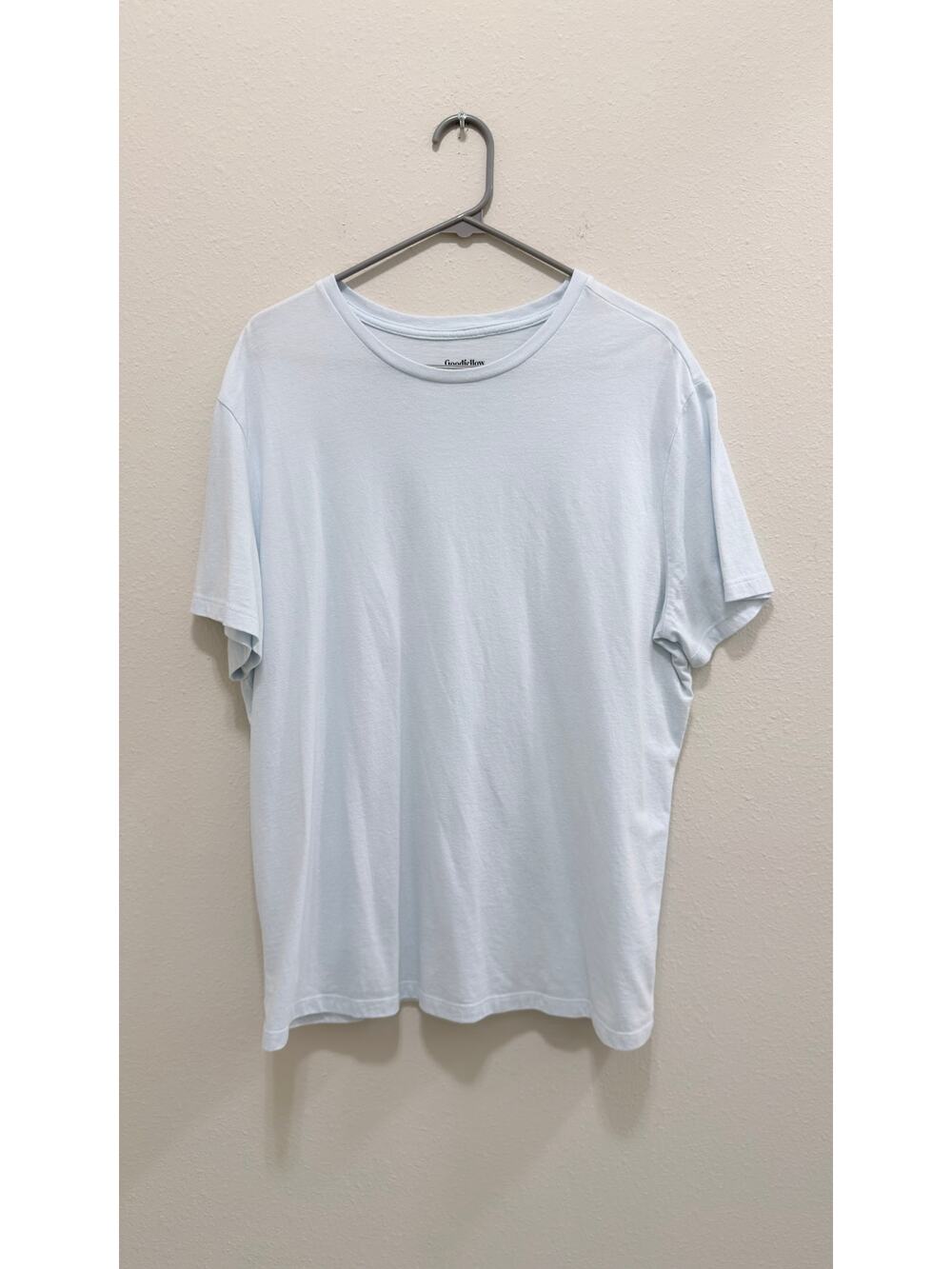 Goodfellow & Co Men's XL Pale Blue Short Sleeve T-Shirt Preowned